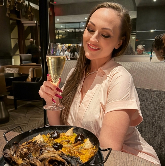 Ralph Lauren Pink Belted Cotton-Blend Tiered Dress | Size 8 - Picture 11 of 11